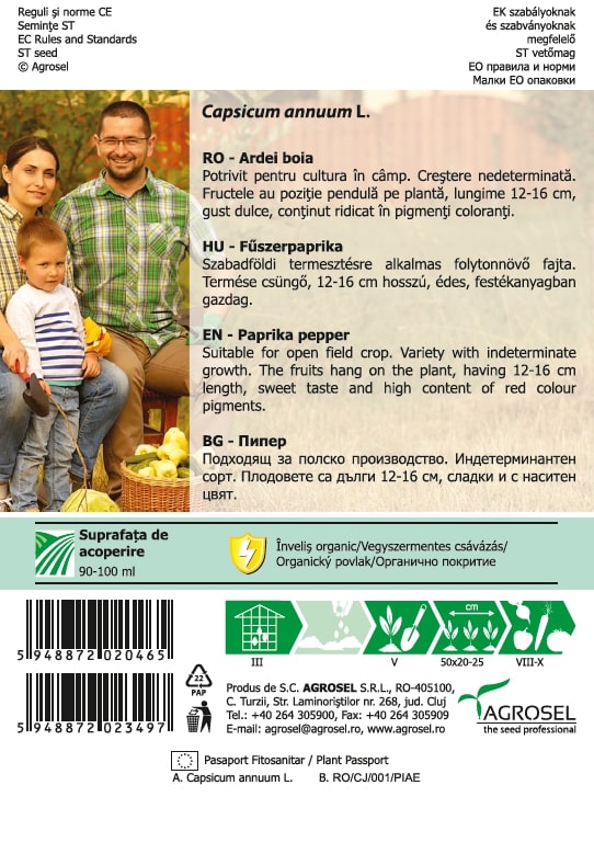 Ardei Boia Mihnea  Agrosel