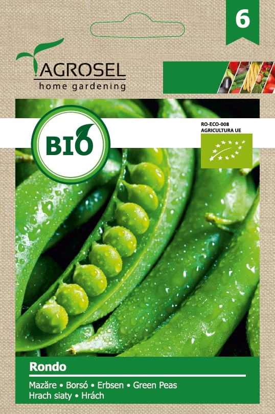 Seminte mazare Rondo AGROSEL, 4.6 g