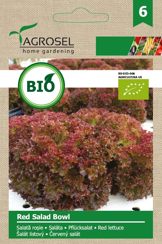 Salata Rosie Red Salad Bowl Bio 2.5G Pl