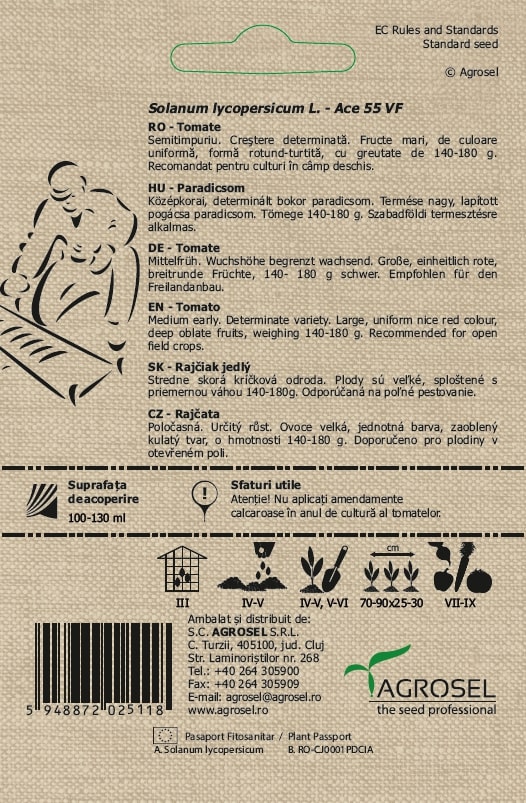 Tomate Ace Bio 1G Plic