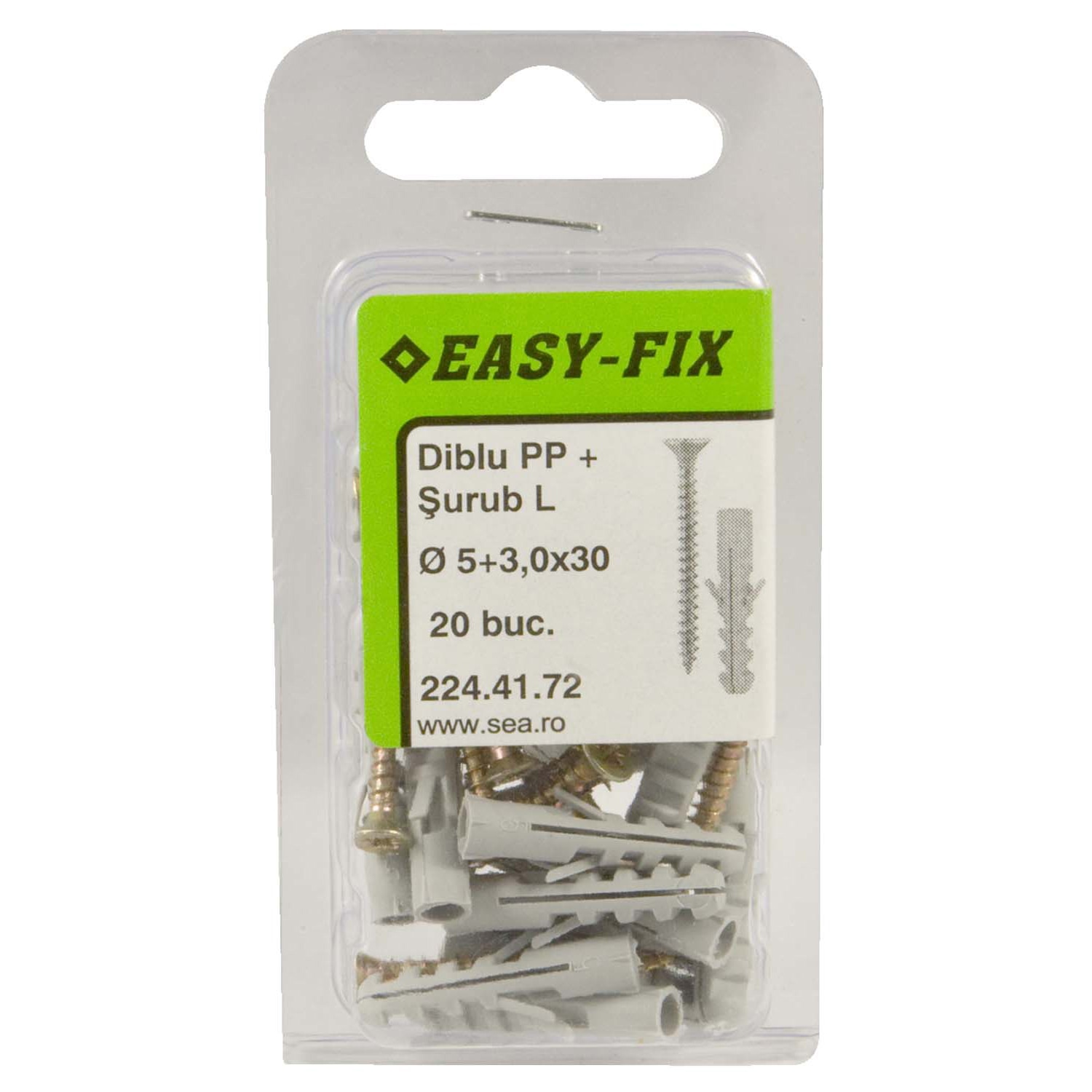 Diblu pp 5.0 cu surub l 3.0x30