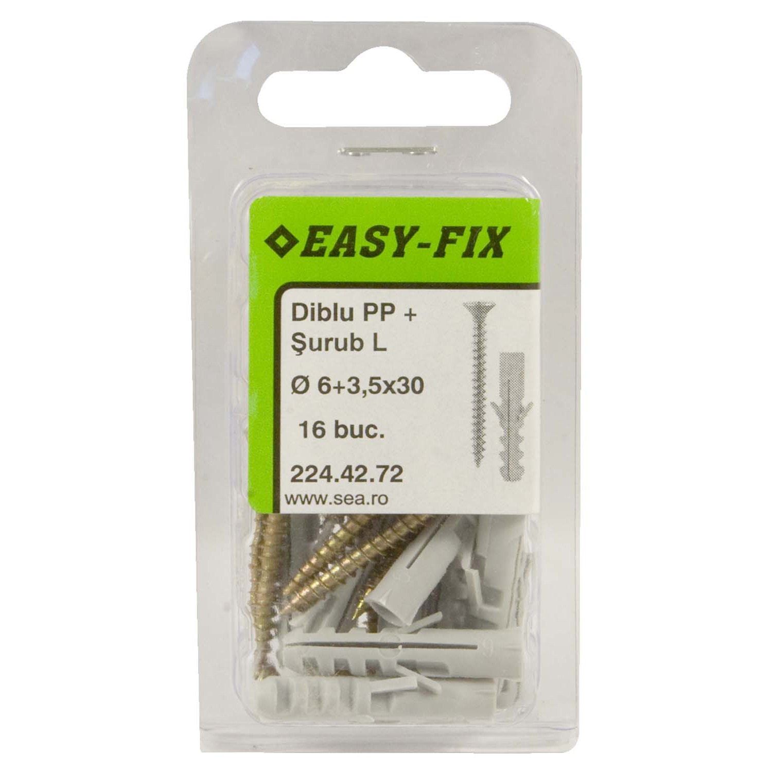 Diblu pp 6.0 cu surub l 3.5x30
