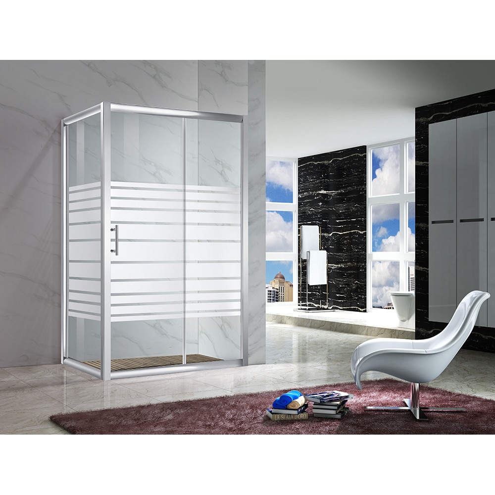 Cabina dus standard BELFORM Grid, dreptunghiulara, aluminiu, aluminiu, 120 x 80 x 195 cm, sticla securizata 6mm, profil negru