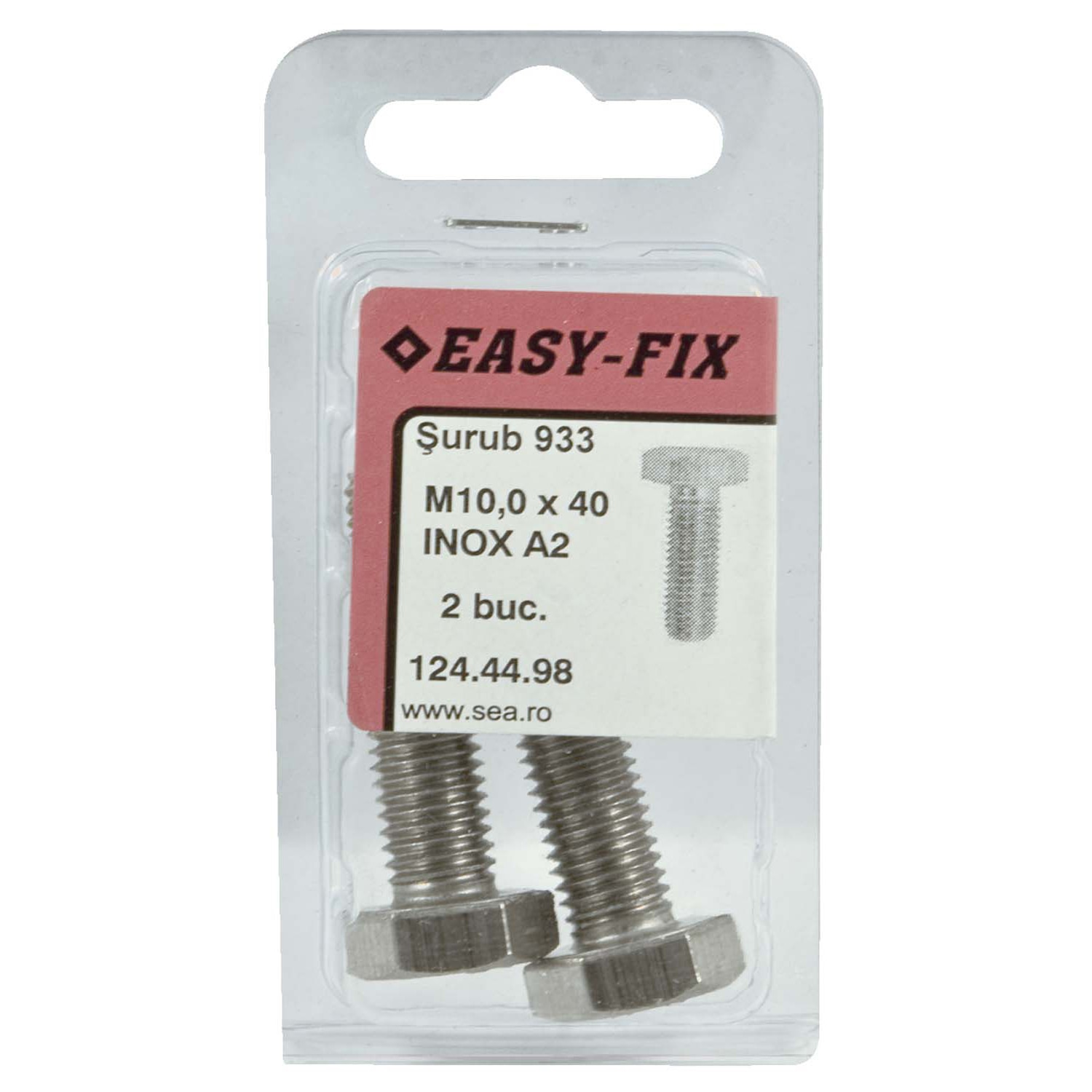 Suruburi cap hexagonal din 933