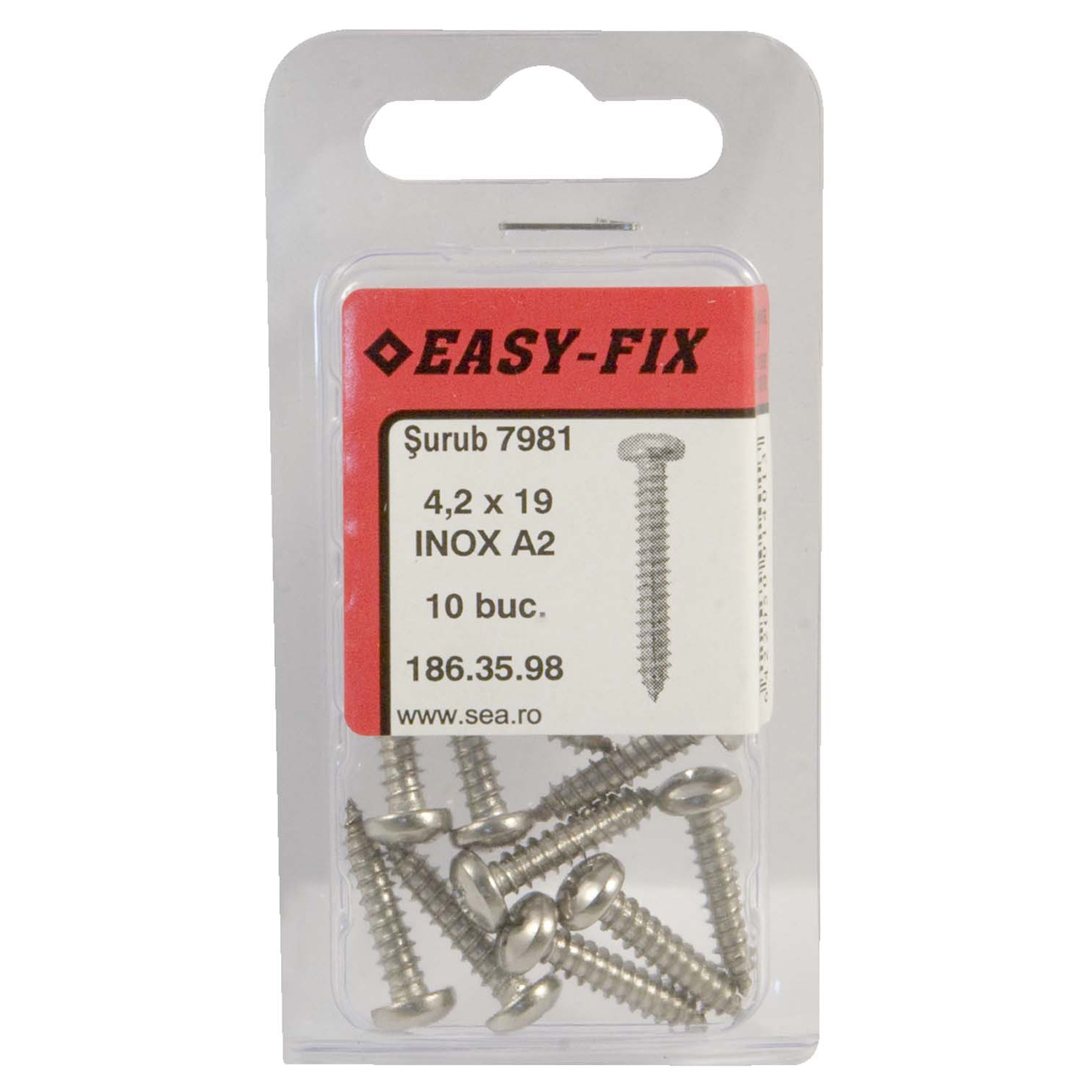 Suruburi 7981, pentru tabla