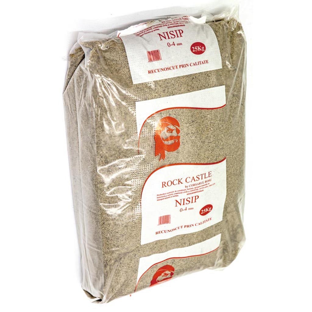 Nisip granulatie, 0.4 mm, 25 kg
