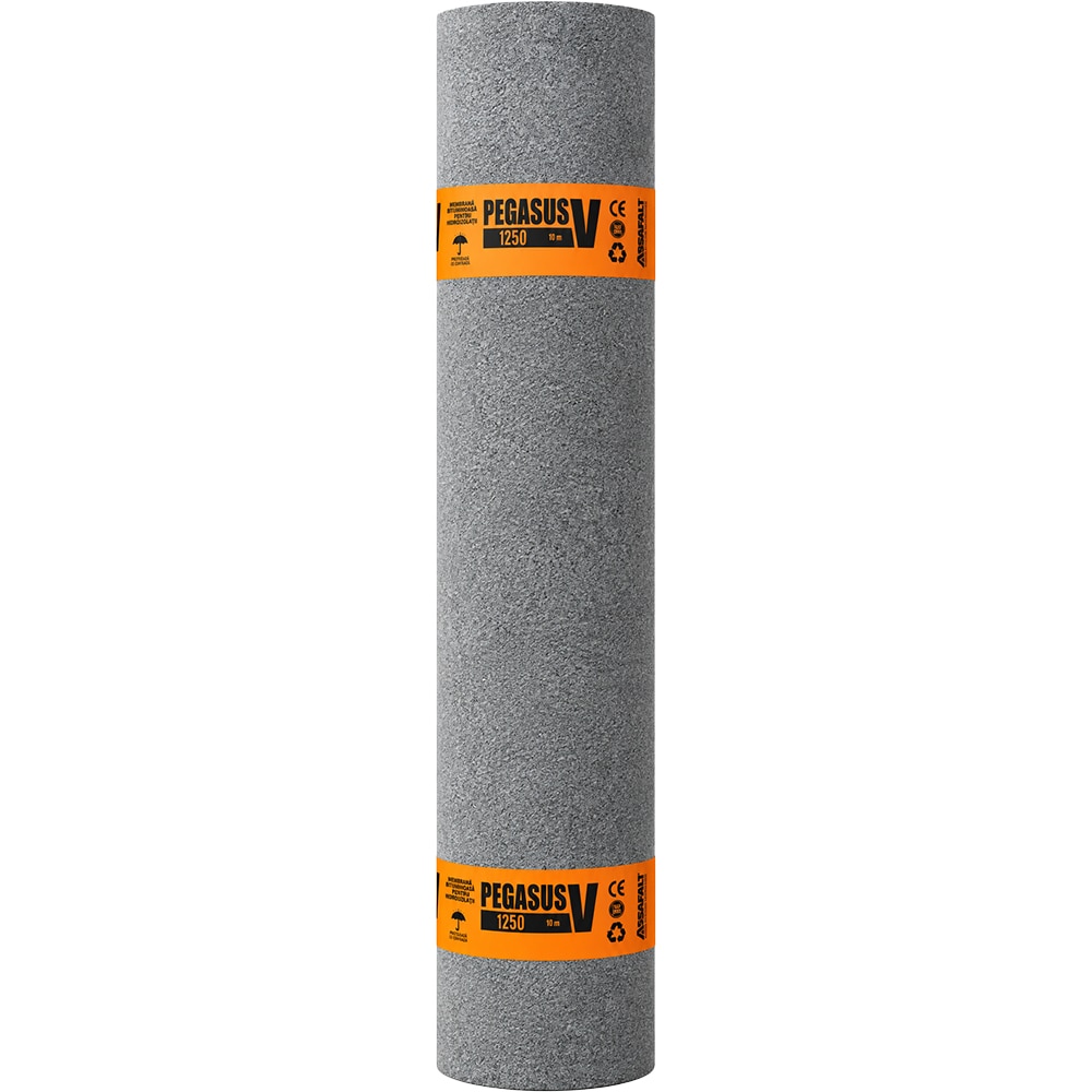 Membrana bituminoasa PEGASUS V1250, fibra de sticla, 1250 kg/mp, 10mp