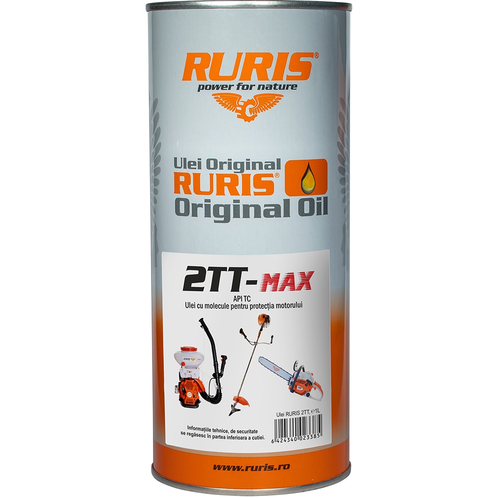 Ulei de motor RURIS 2TT-MAX, 2T, 500 ml