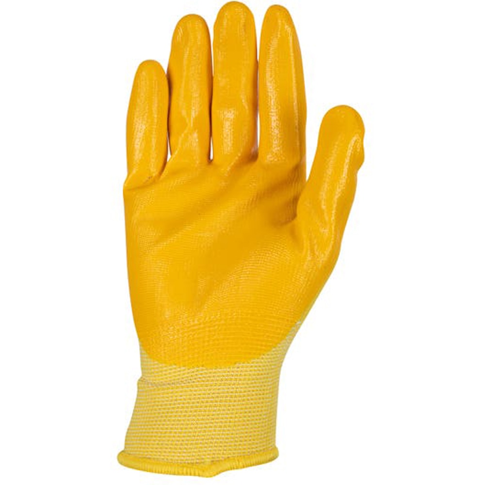 Manusi de protectie GHIBLI DCT, marime 8, galben, poliester-nitril