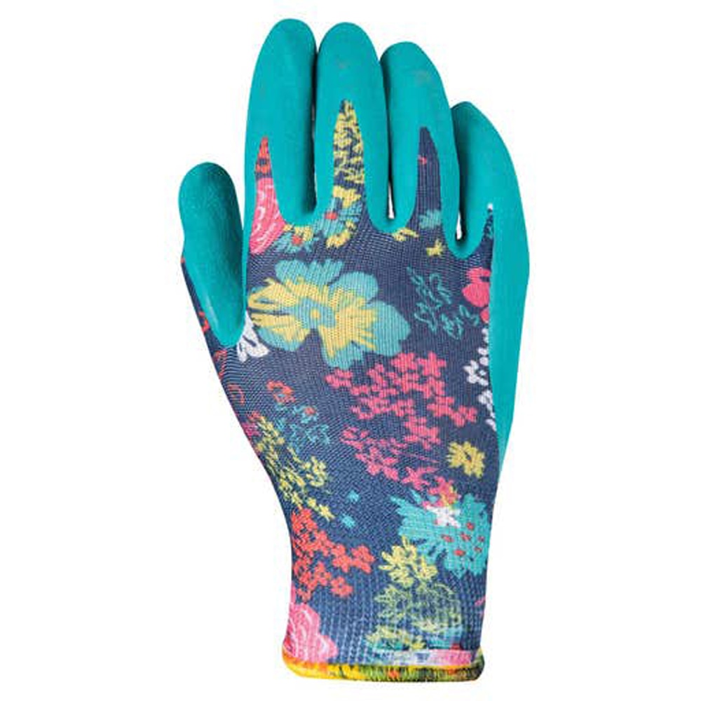 Manusi protectie gradina, marime 8, multicolor, nailon-latex