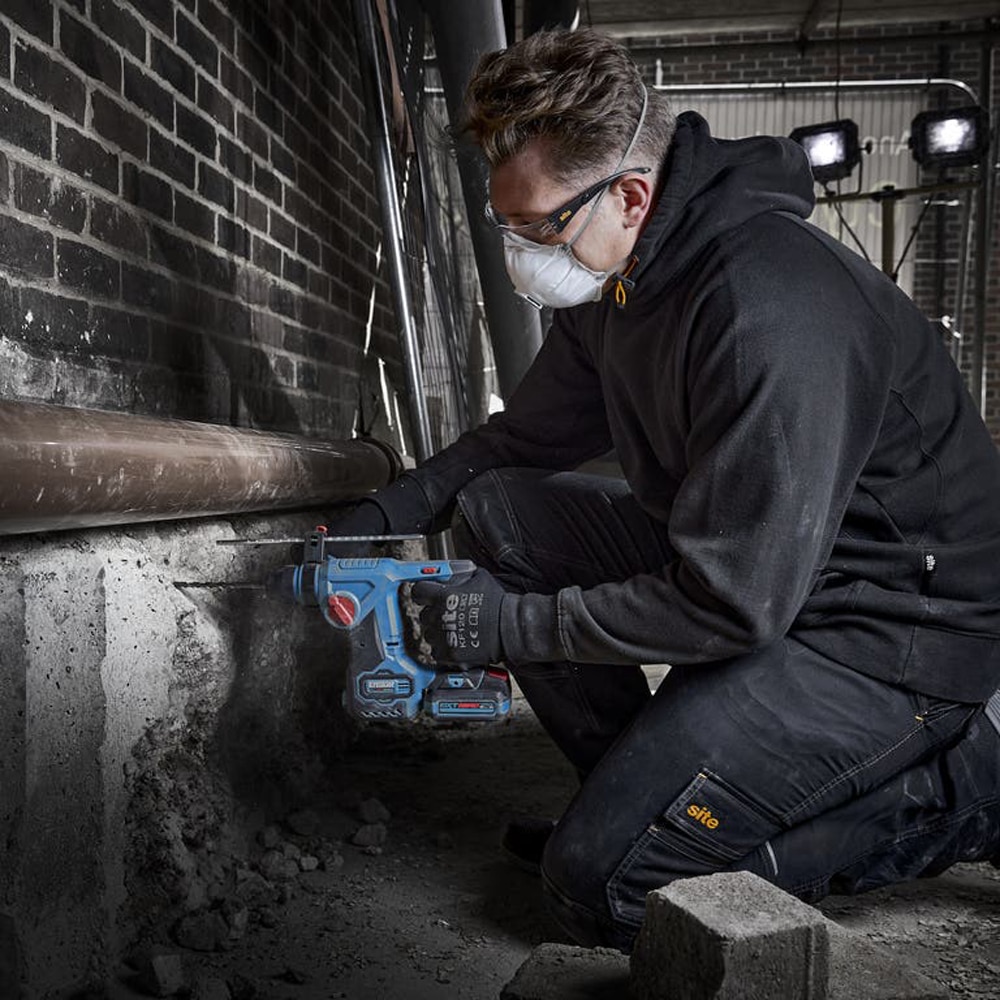 Ciocan rotopercutor Erbauer ERH12-Li, 12V, 1.1J, SDS Plus, 1100rpm