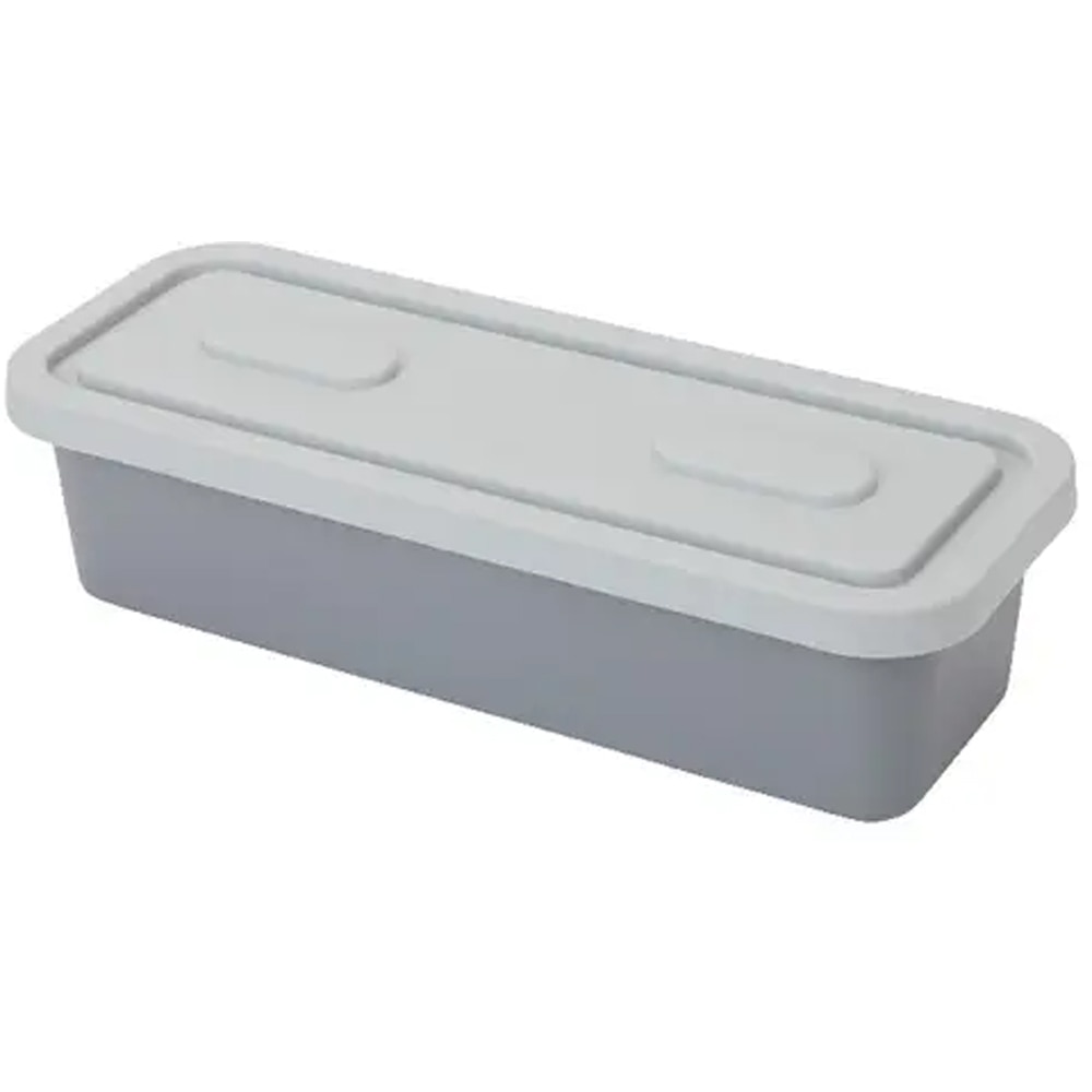 Capac separator cutie depozitare GOODHOME, 36.5 x 14.9 x 1.9cm, plastic, gri