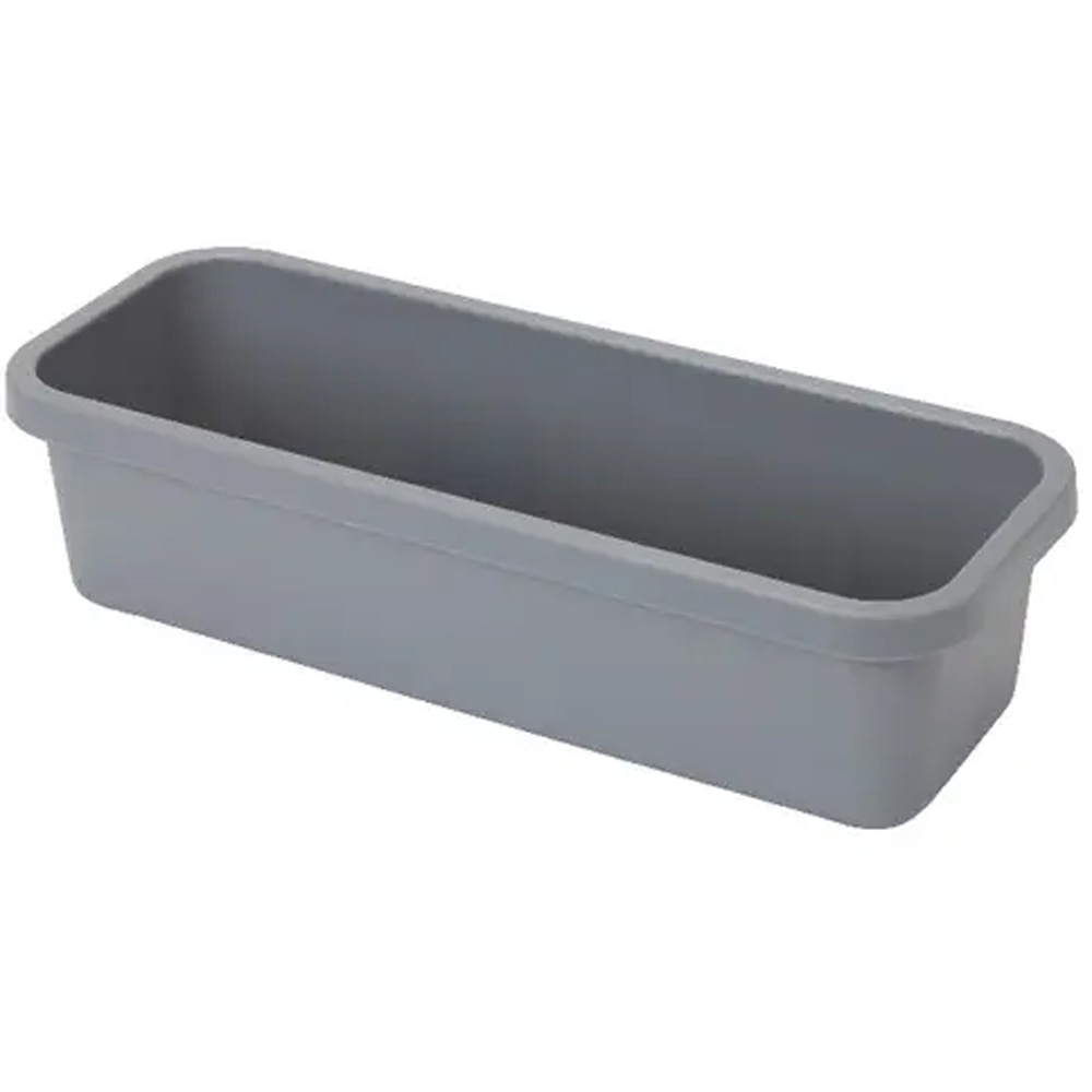 Separator cutie depozitare GOODHOME, 36 x 13.8 x 10cm, plastic, gri