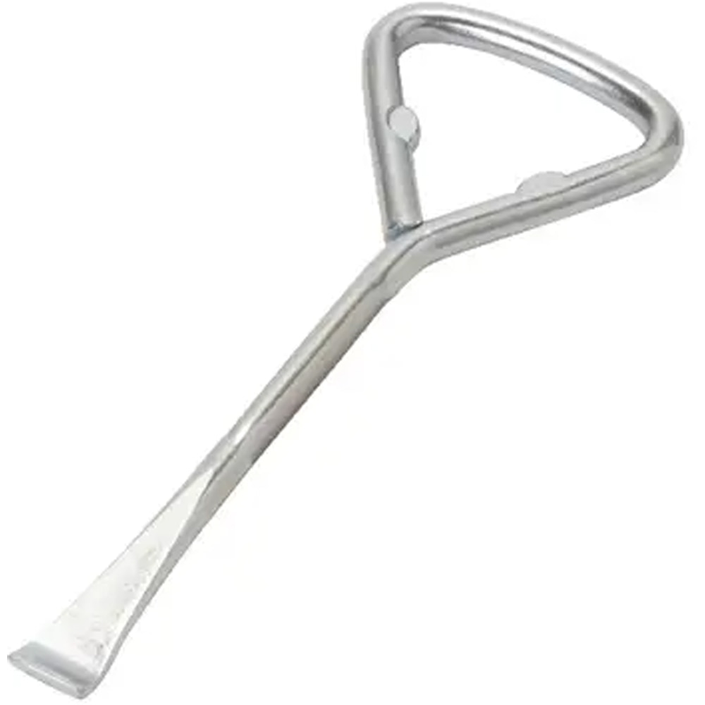 Desfacator cutie vopsea, 11.6cm, metal, argintiu