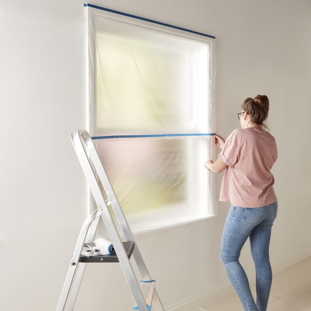 Folie protectie cu adeziv GOODHOME, 1x20m, transparent