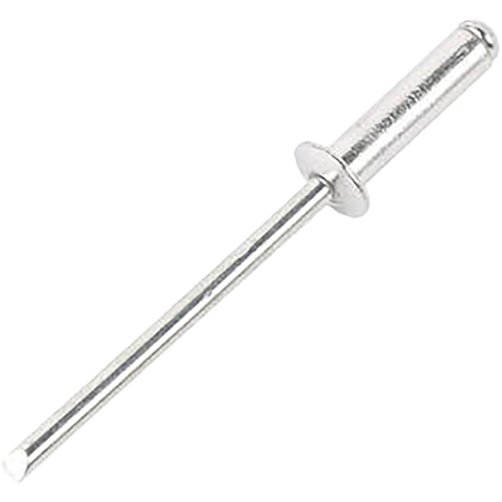 Nit pop MAGNUSSON, 3.2 x 12 mm, 50 buc, aluminiu, argintiu