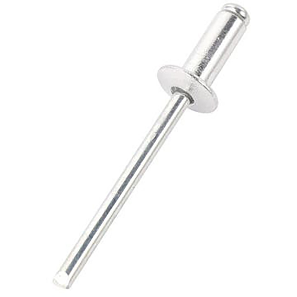 Nit pop MAGNUSSON, 4 x 10 mm, 50 buc, aluminiu, argintiu