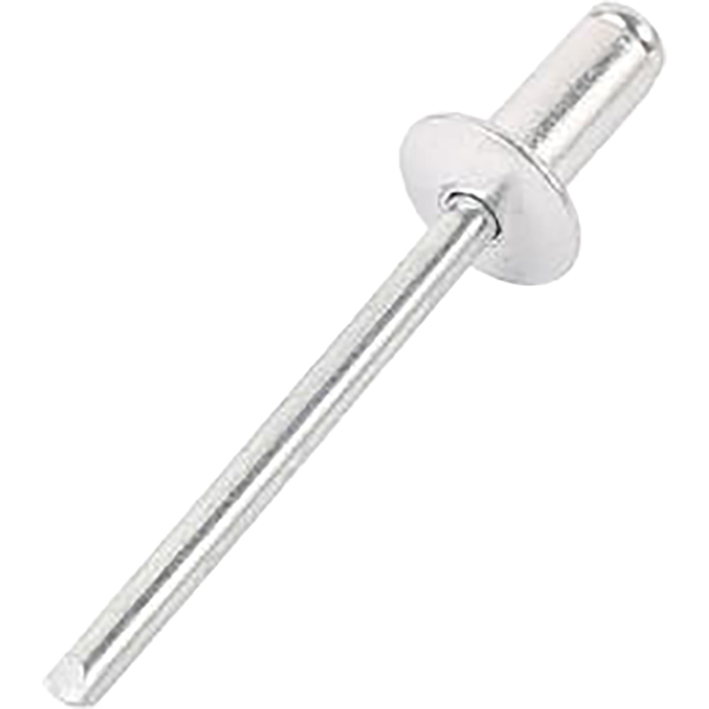 Nit pop MAGNUSSON, 4 x 8 mm, 50 buc, aluminiu, argintiu