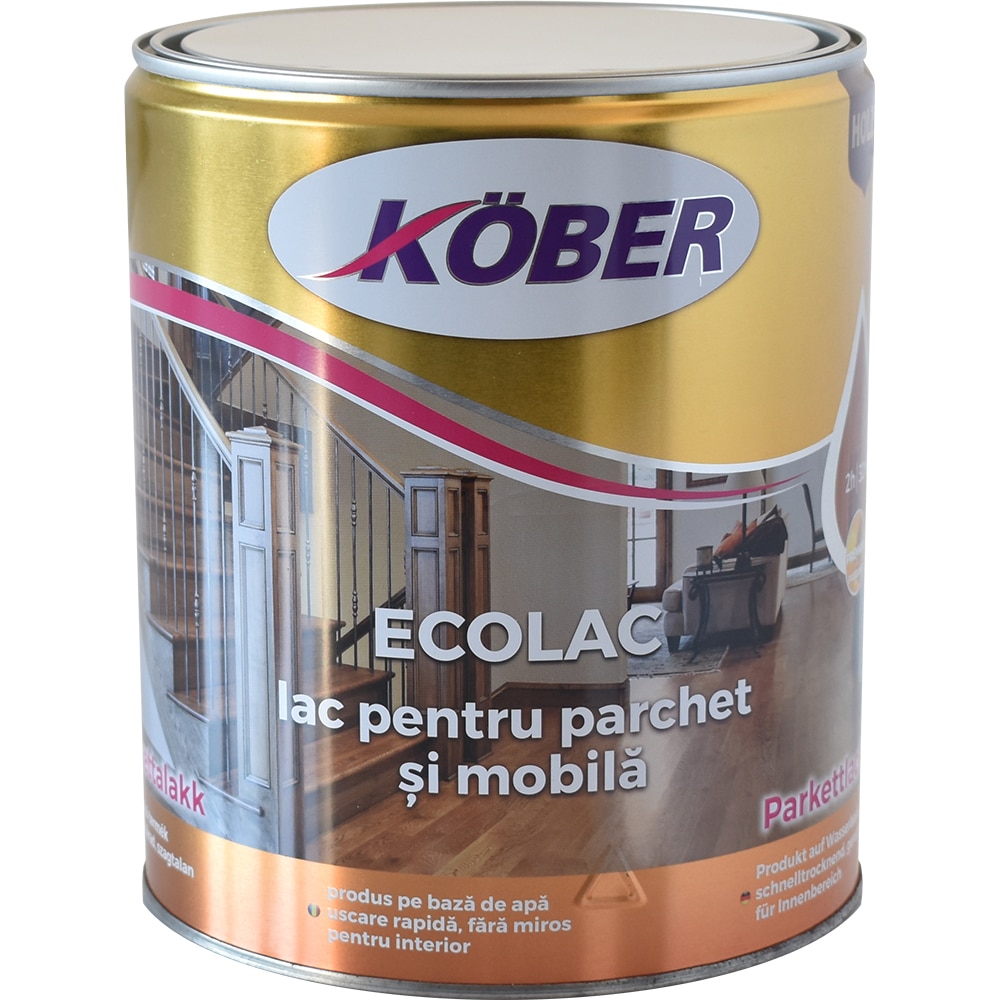 Lac lucios Ecolac Incolor, 4L