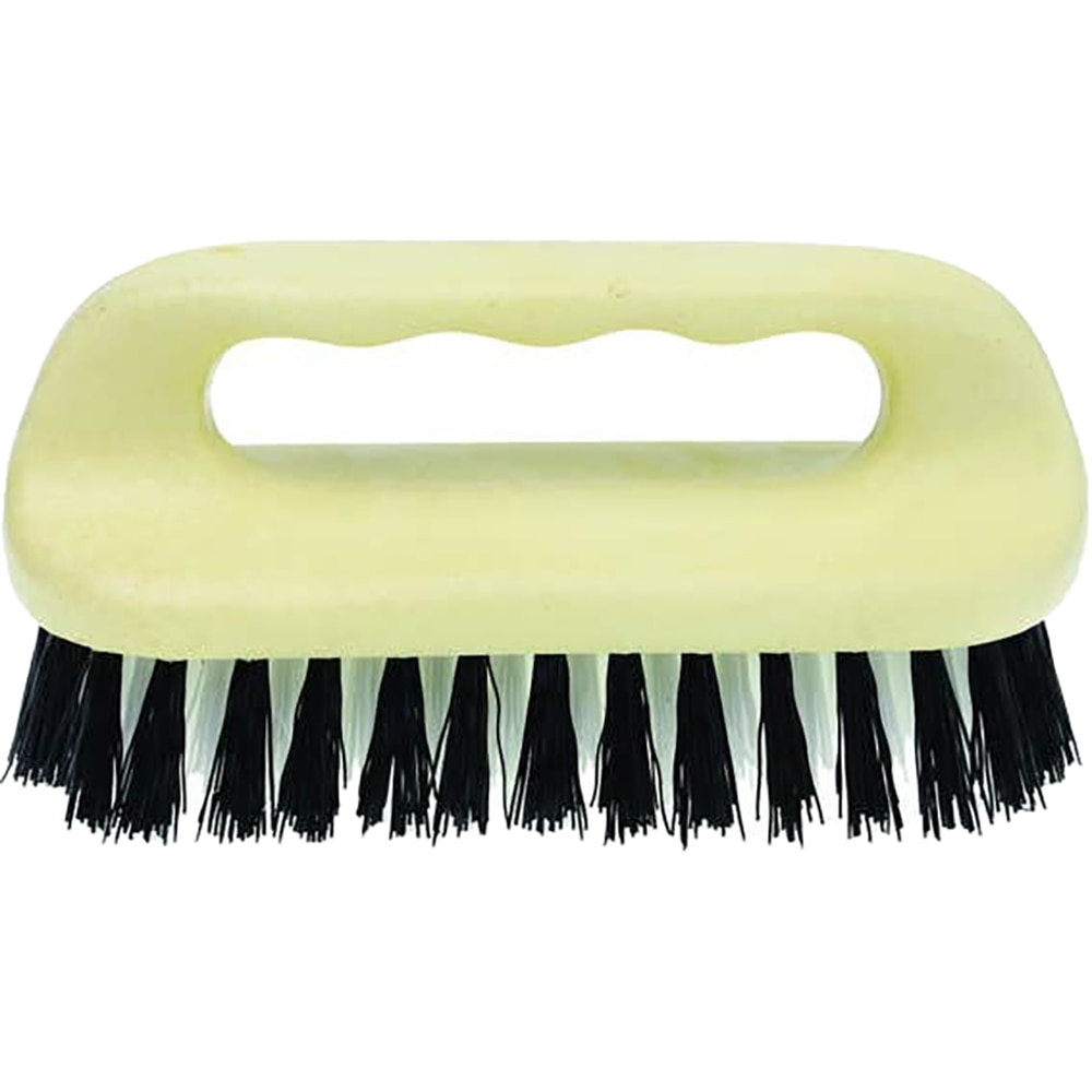 Perie cu maner pentru curatare PERIND, 15 x 6.5 x 4 cm, plastic, bej