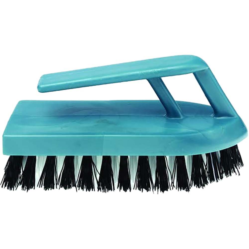 Perie cu maner pentru curatare PERIND, 15 x 6 x 3.5 cm, plastic, albastru