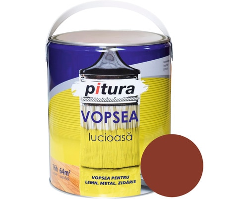 Vopsea universala KOBER, 4L, maro deschis