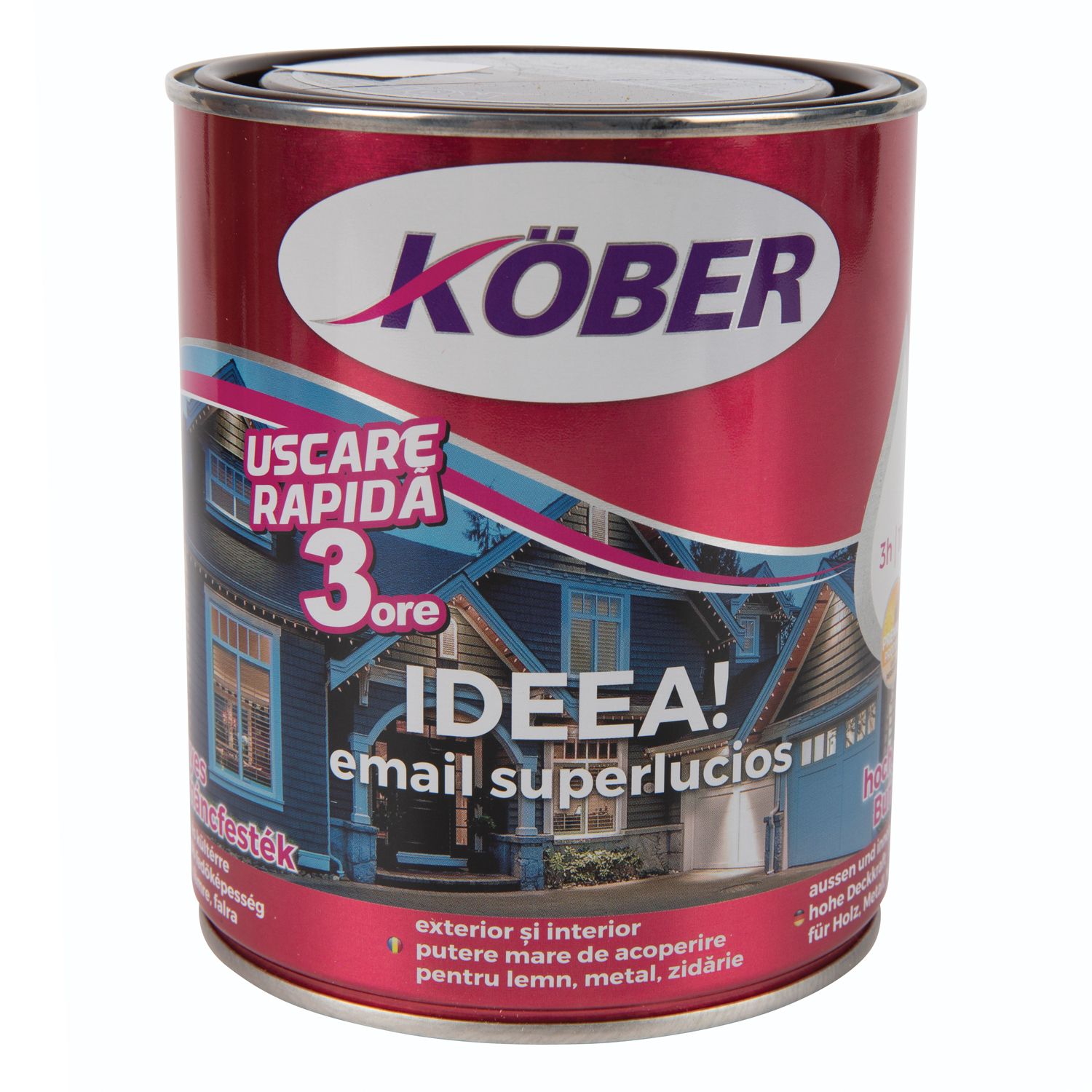 Email Ral8017 0 75L Brun Seminat