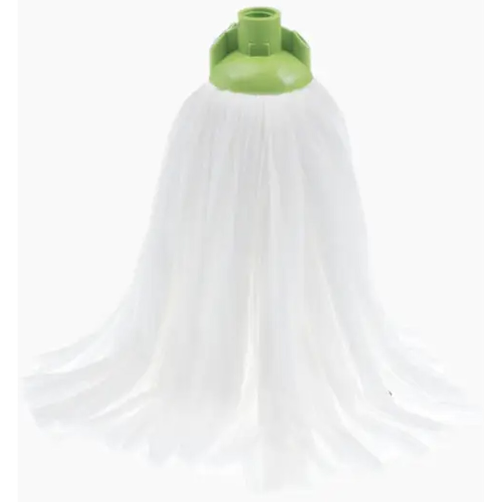 Rezerva mop PLASTINA, fibre sintetice, 160 g, alb
