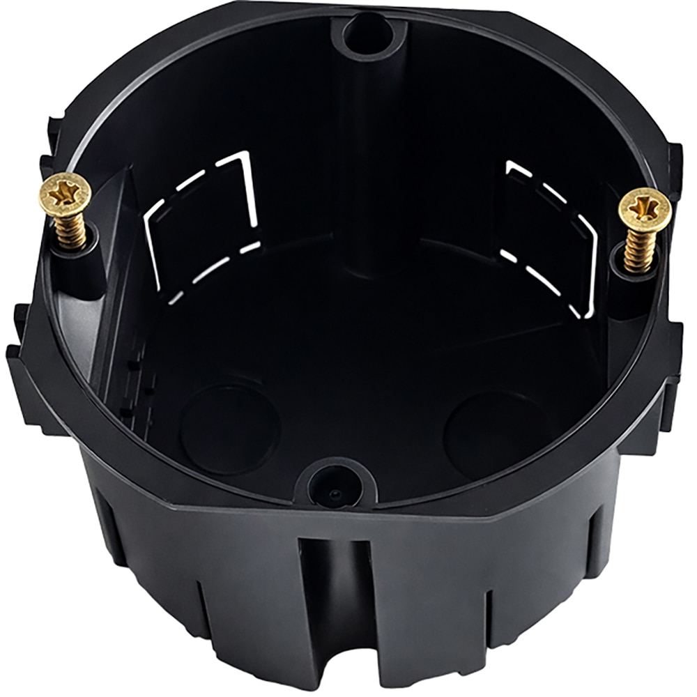 Doza distributie dubla VISION, IP20, negru