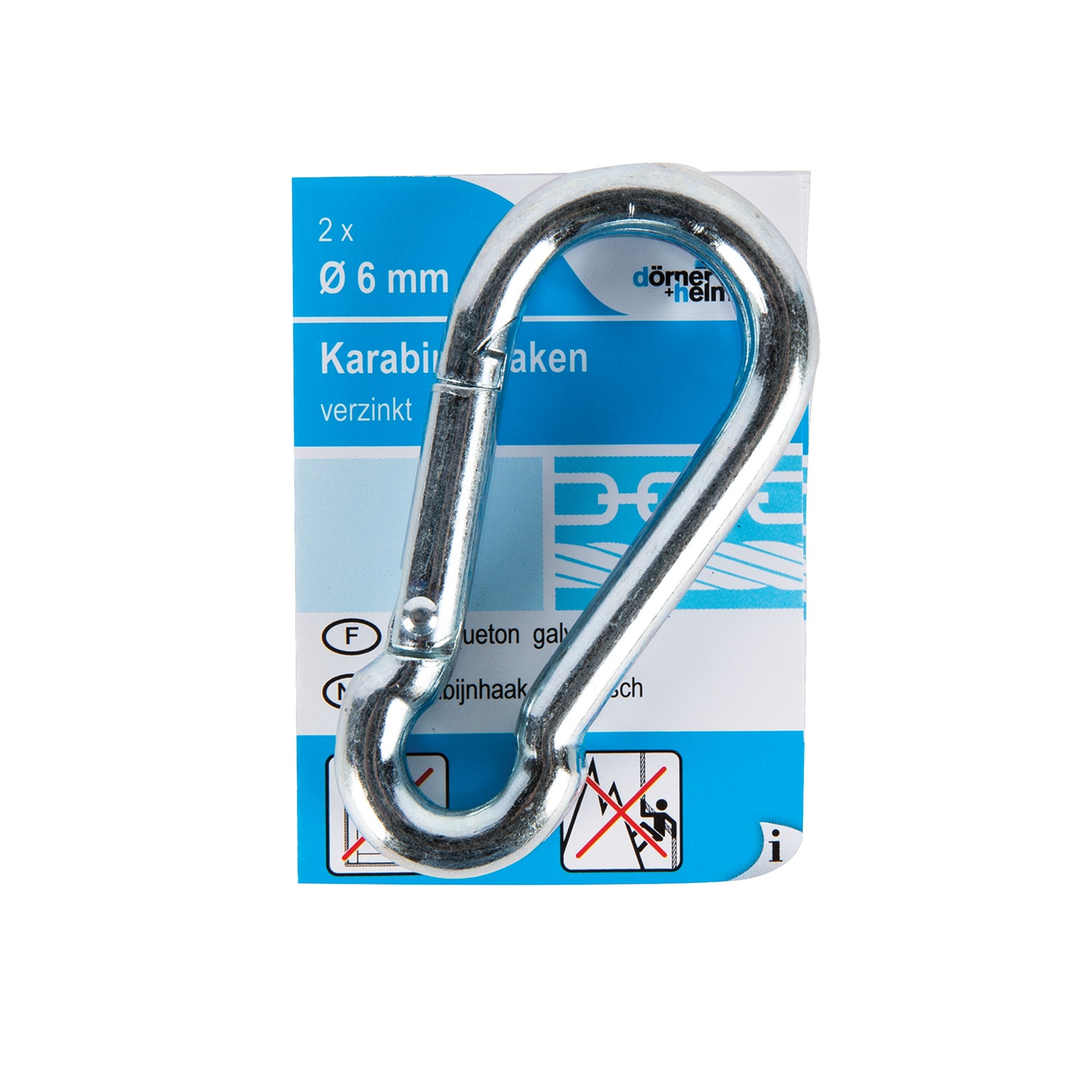 Carabina Simpla Zincata 6 Mml 60Mm