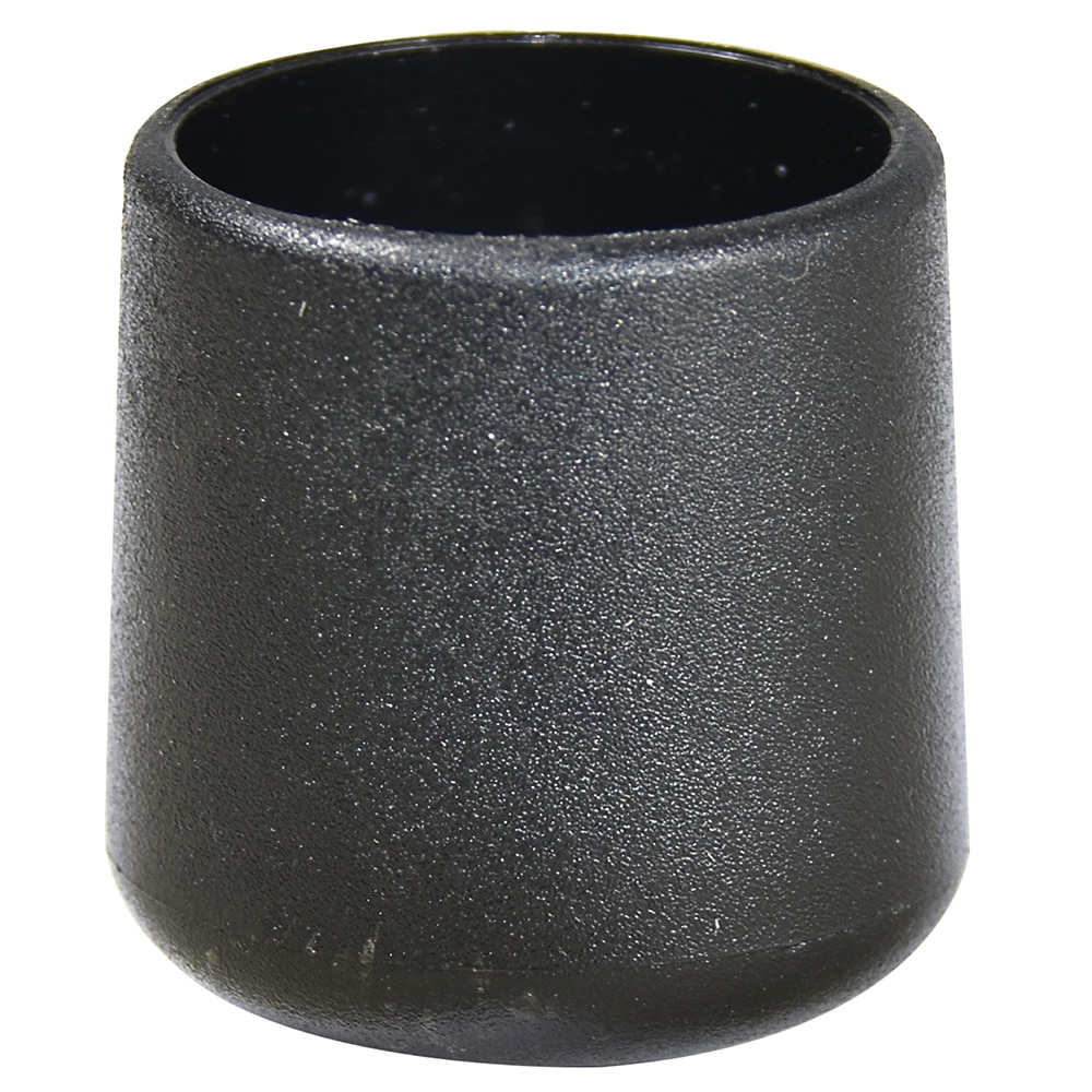 Patina picior mobila, 18 mm, 4 bucati, negru 4buc