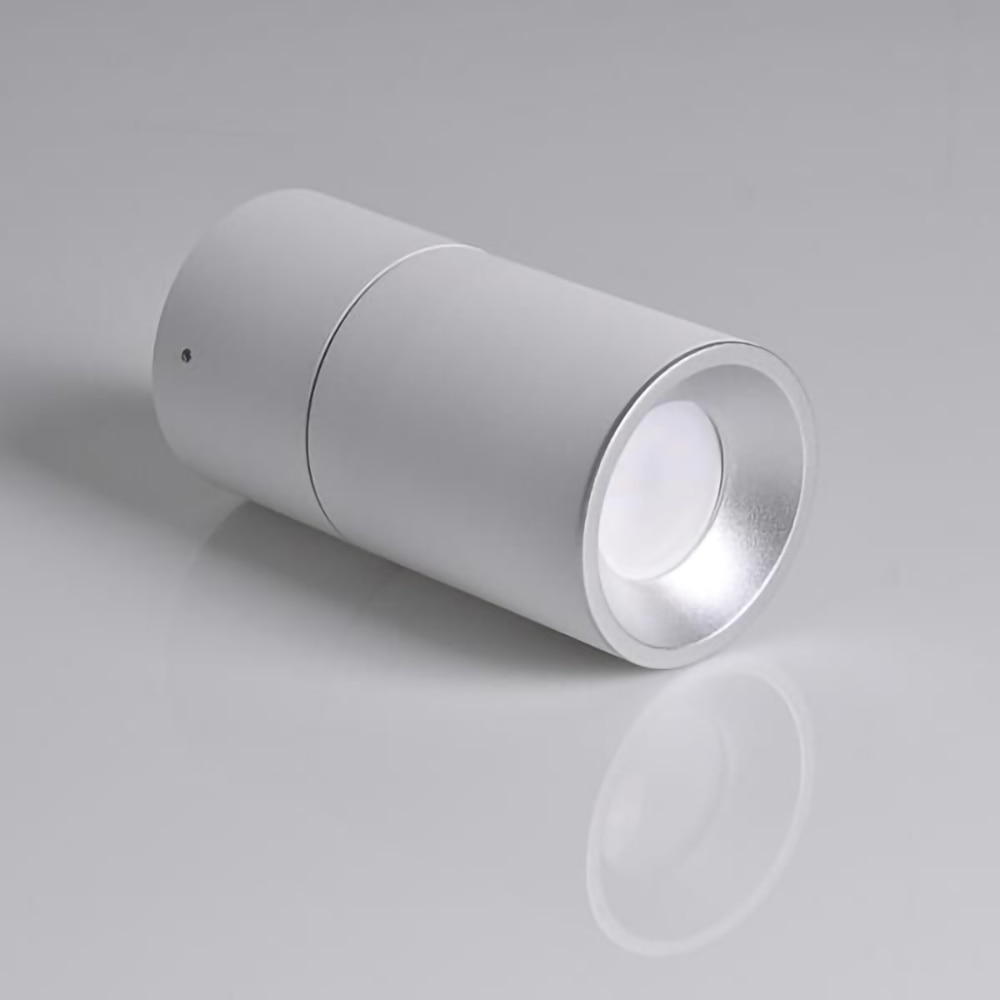 Spot LED POLUX Astra 314031, GU10, 5.5W, alb-argintiu