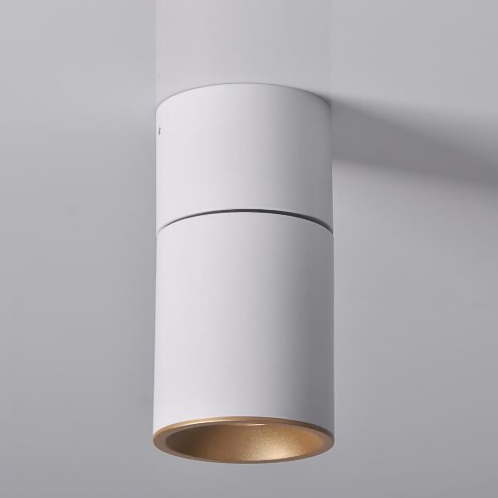 Spot LED POLUX Astra 314024, GU10, 5.5W, alb-auriu