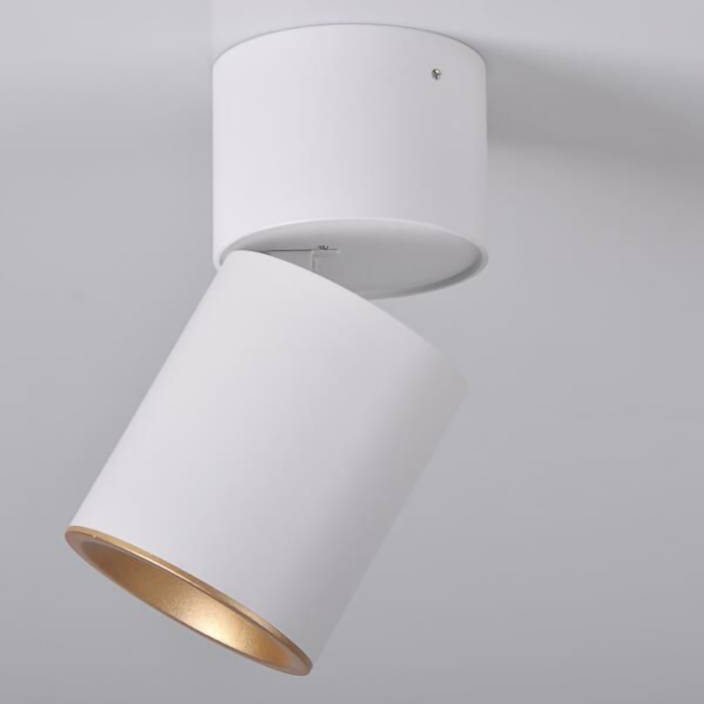 Spot LED POLUX Astra 314024, GU10, 5.5W, alb-auriu