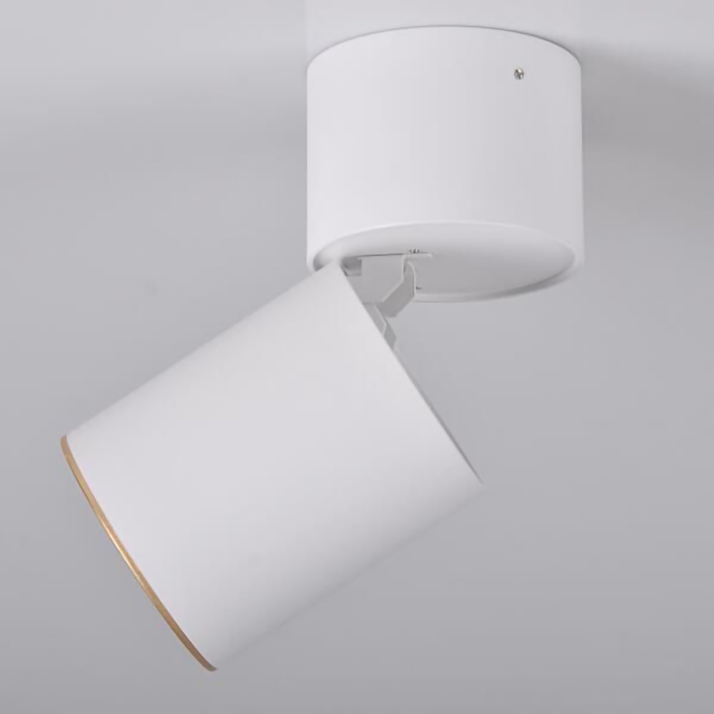 Spot LED POLUX Astra 314024, GU10, 5.5W, alb-auriu