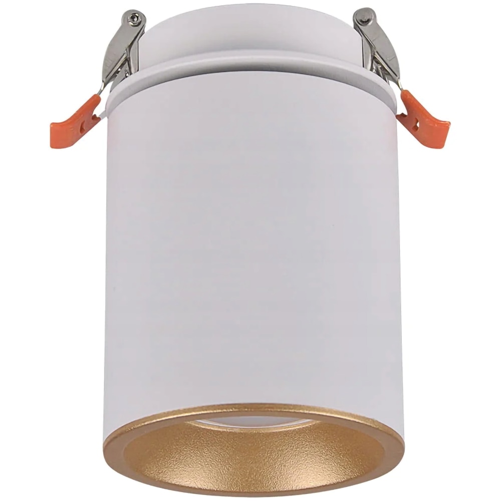 Spot LED POLUX Pallas 314109, GU10, 5.5W, alb-auriu