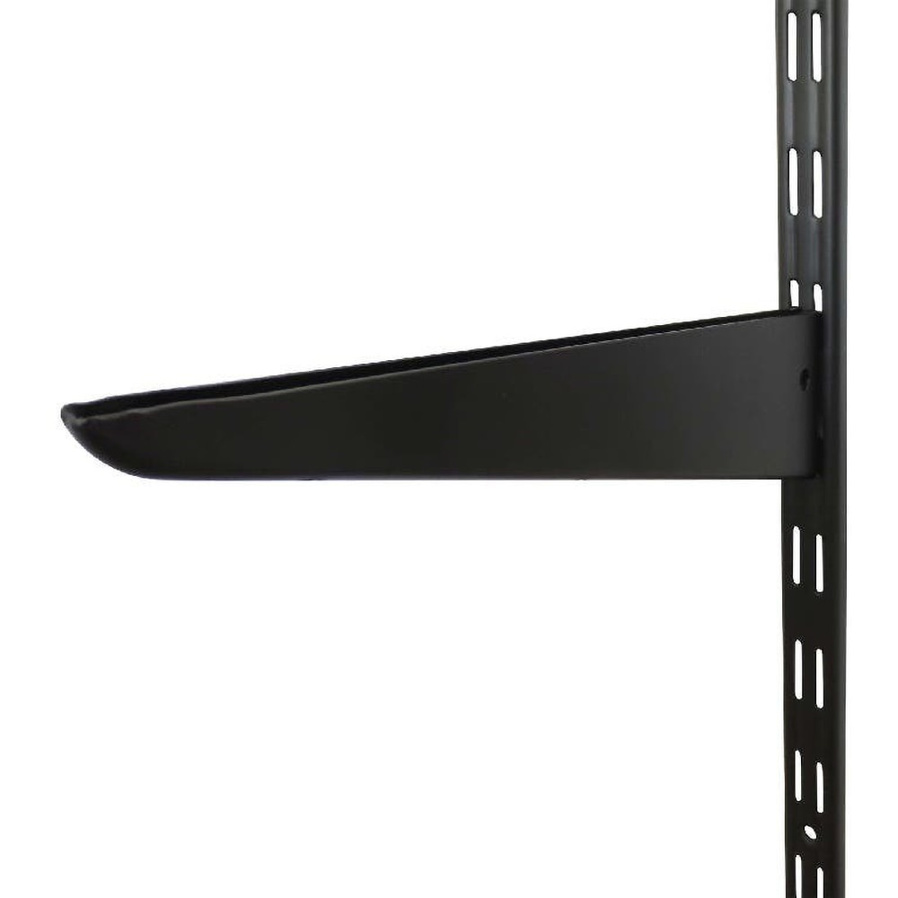 Sina dressing FORM, otel, 99.5 x 2.6 x 12 cm, negru mat