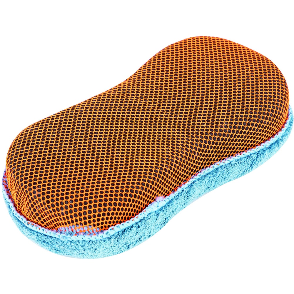 Burete spalat auto, microfibra, albastru
