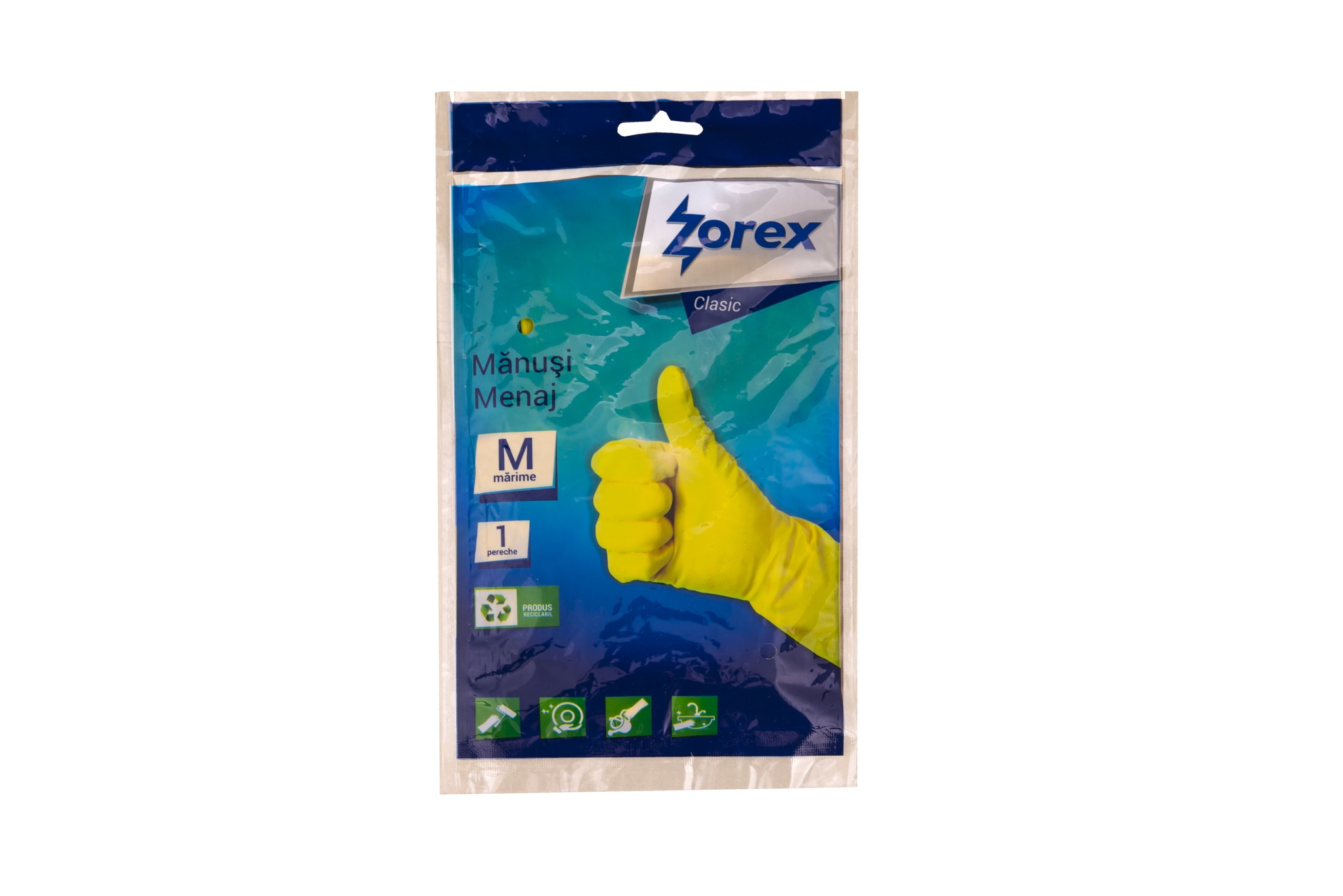 Manusi menaj din cauciuc, marimea S