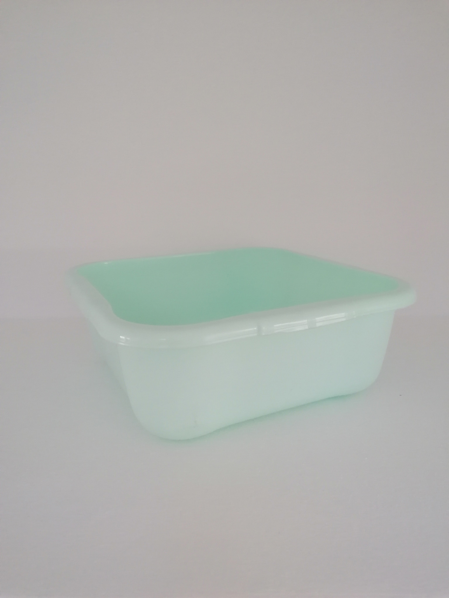 Lighean polipropilena, patrat, cu manere, 6 L