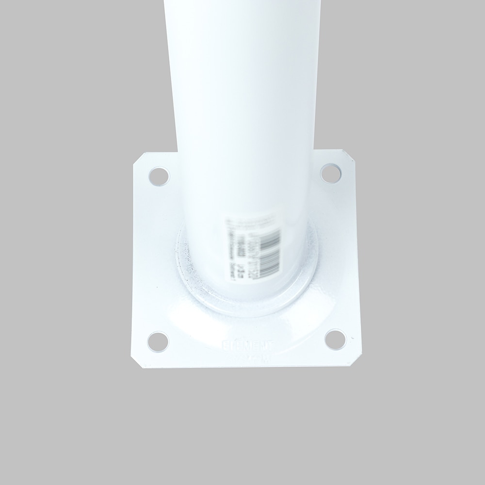 Picior rotund d30 h250 alb