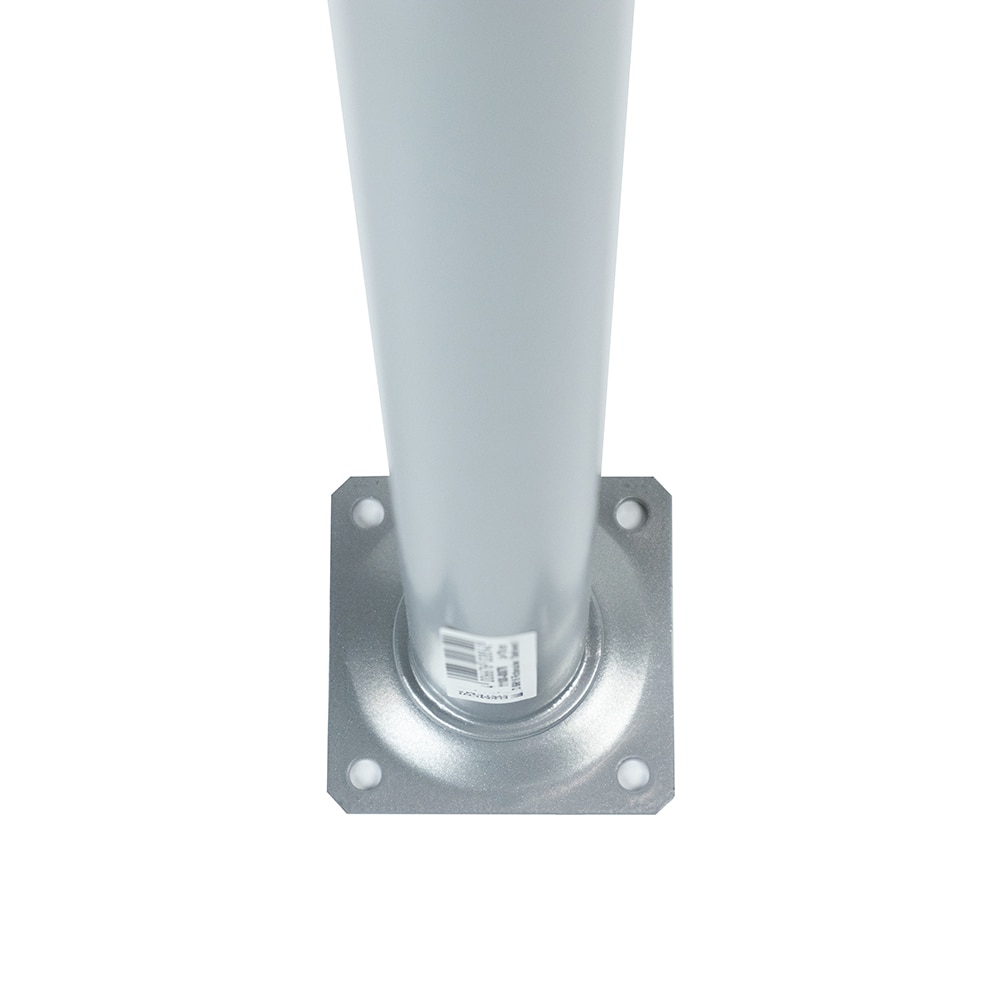 Picior rotund d30 h700 argintiu