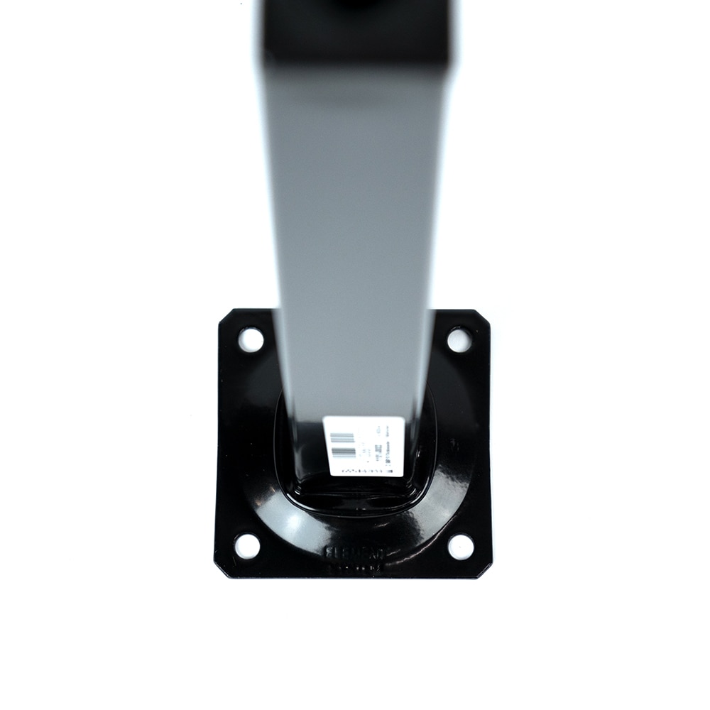 Picior patrat 25x25 h250 negru