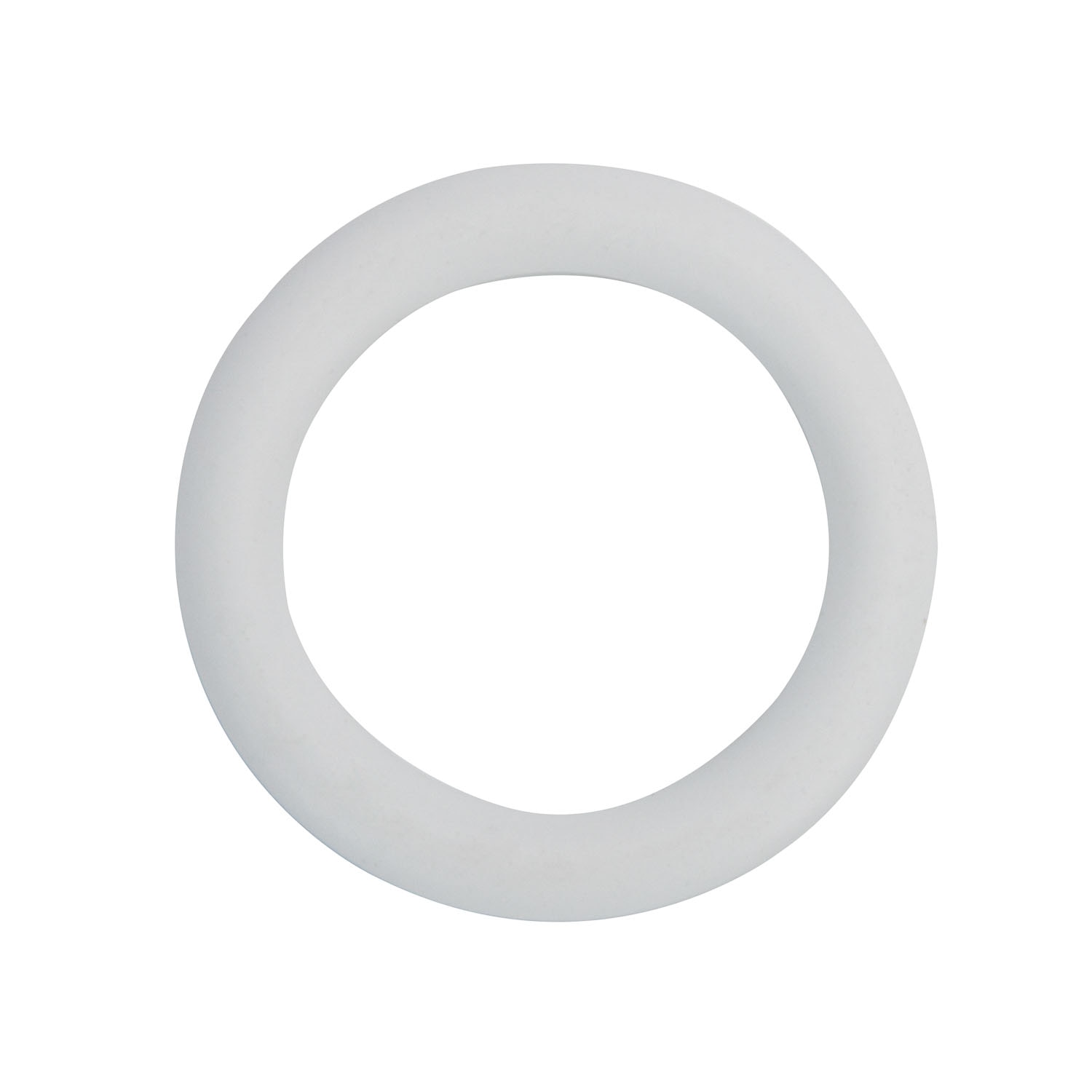 Set 10 inele si 10 acrose, alb,  28 mm