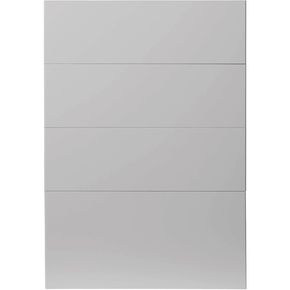 Front usa GoodHome Balsamita, 4 sertare, 50 cm, gri