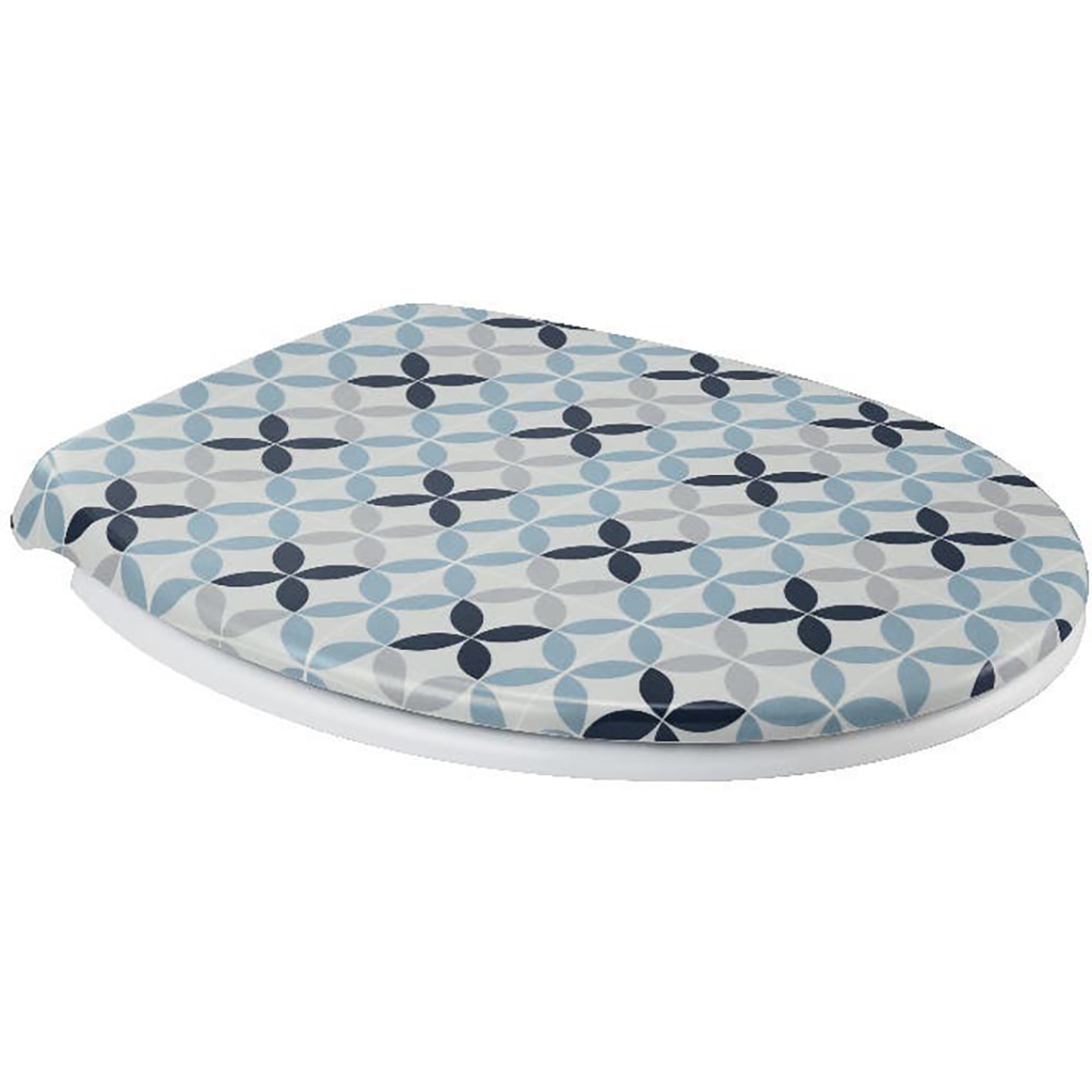 Capac WC GOODHOME Diani, inchidere lenta, plastic, multicolor