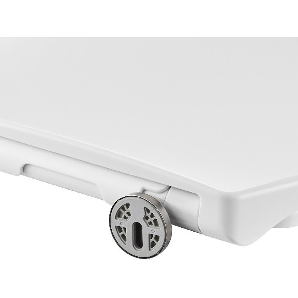 Capac WC cu reductor pentru copii GOODHOME Havel, inchidere lenta, duroplast, alb