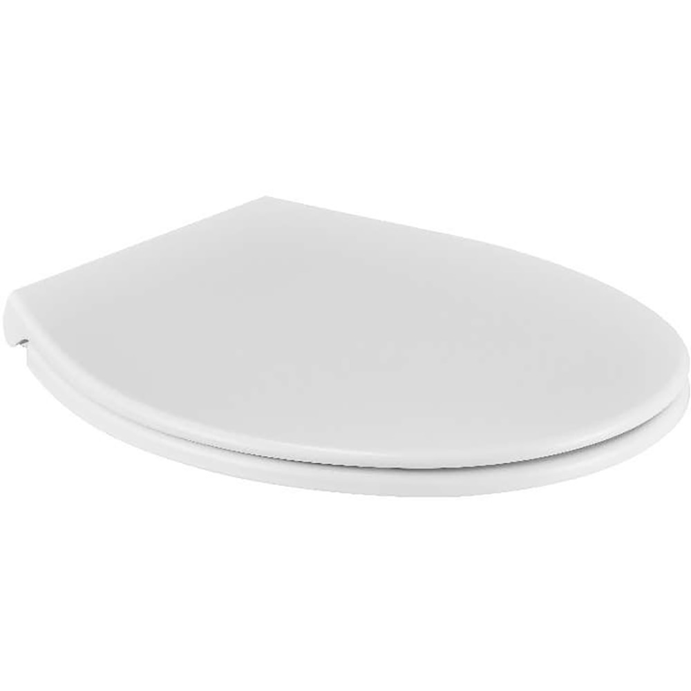 Capac WC GOODHOME Kouban, inchidere lenta, polipropilena, alb