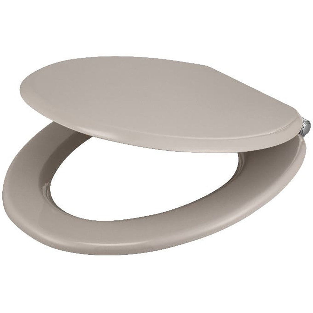 Capac WC GOODHOME Pilica, inchidere lenta, MDF, bej