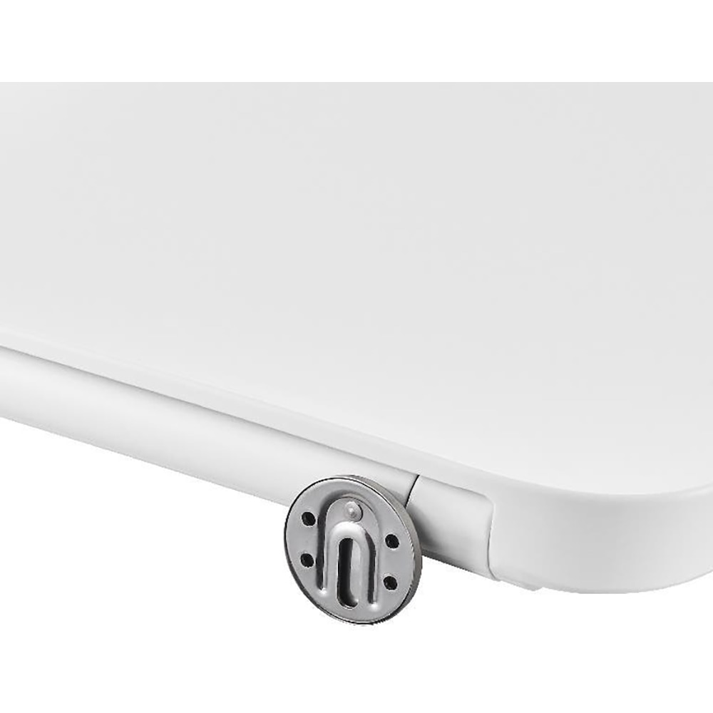 Capac WC slim GOODHOME Tanaro, inchidere lenta, duroplast, alb